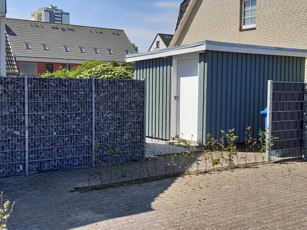 Ferienwohnung Dat Witte Hus 2 부숨 외부 사진