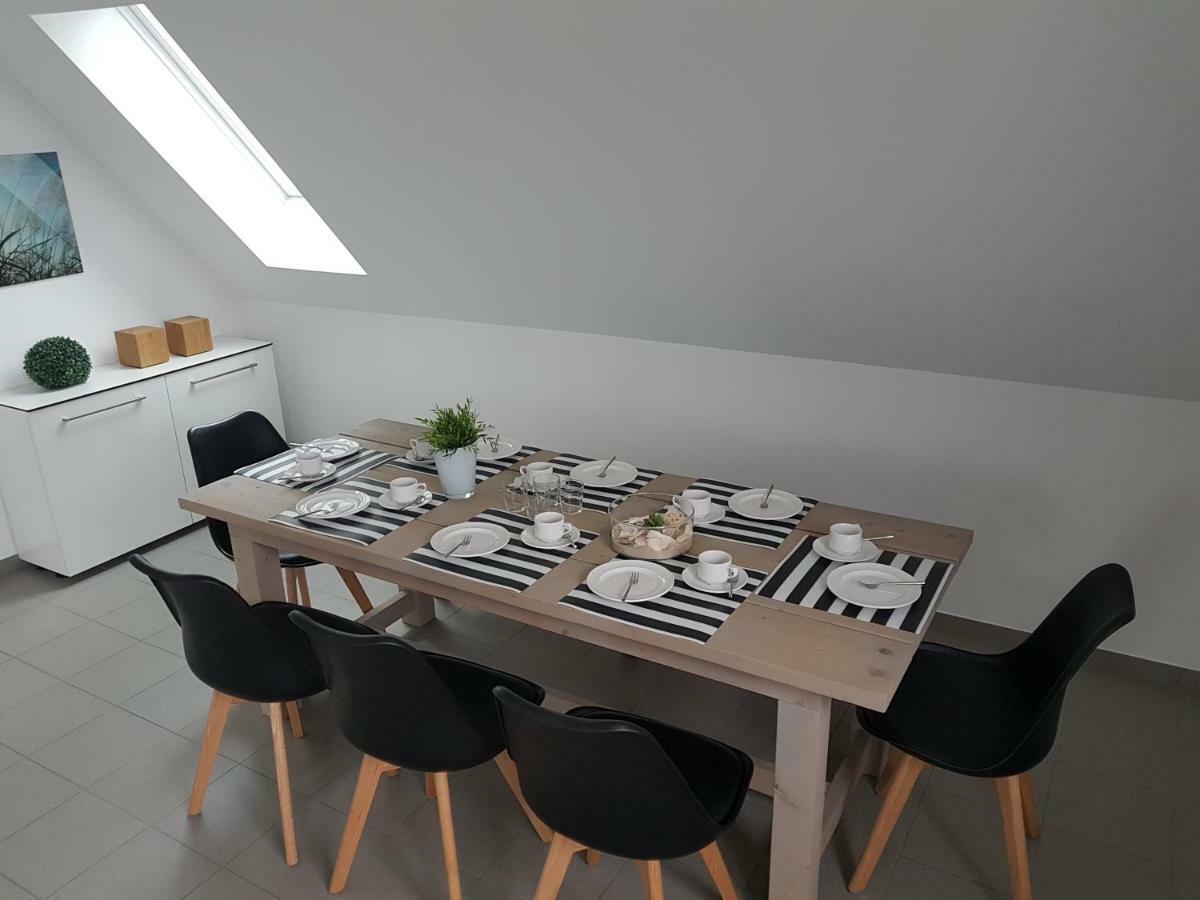 Ferienwohnung Dat Witte Hus 2 부숨 외부 사진